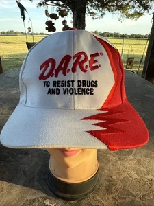 Cappello snapback HTF RARO vintage anni 90 OSARE resistere a droghe e violenza SHOCKWAVE - Foto 1 di 9