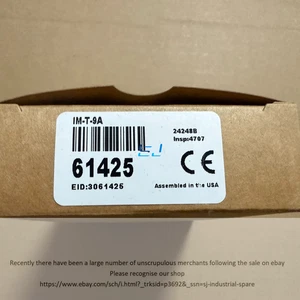 Brand new Banner IM-T-9A Safety Relay IM-T-9A - Picture 1 of 3