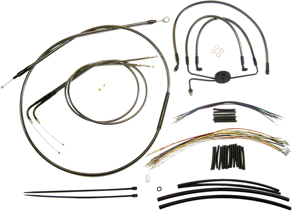 Kits de instalación de manillar Magnum Designer Black Pearl 12"-14" Ape 487191 Foto 1 de 1