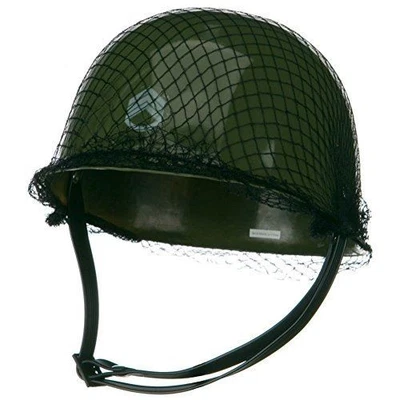 Army Helmet - Green - Costume Accessory - Smaller Size - Image 1 of 2