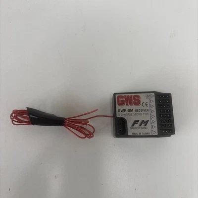 GWS GWR-8 8 channel 35MHz FM Receiver with crystal 35.090 CH69 - Image 1 of 2
