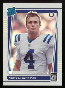 SAM EHLINGER 2021 DORUSS OPTIC VARIATION SILVER #246 DENVER BRONCOS ROOKIE - Picture 1 of 1