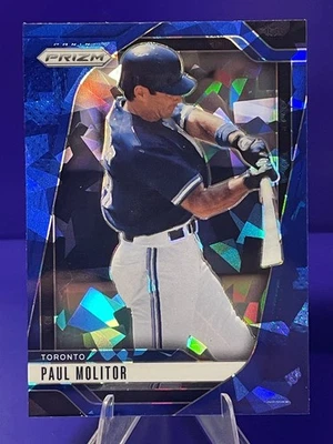 2025 Panini Prizm - Blue Ice Color Match - Paul Molitor #274 - Blue Jays - Image 1 of 3