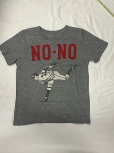 Peek Boy’s T Shirt Baseball Pitching No-No  (4/5) No Hitter EUC - Picture 1 of 5