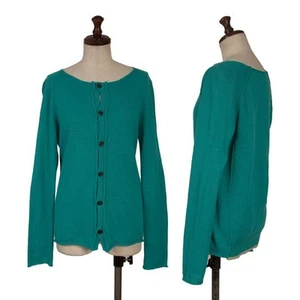 Y's Cotton Cashmere Outseam Design Knit Cardigan Size 2(K-157120) - Picture 1 of 12