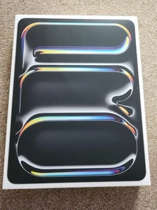Apple iPad Pro 13inch M4 - 256GB - WiFi & Cellular - 2024 - Silver New - Picture 1 of 2