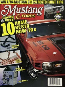 Mustang & Fords Magazine January 1994 ~ 1970 351 C-Powered Mach 1 ~ 1966 428 ci - Picture 1 of 11
