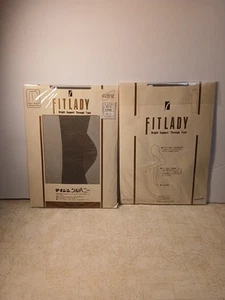 FitLady Japanese Pantyhose Silver/gray Color Fits Waist 31-39", Height 57"-70" - Picture 1 of 10