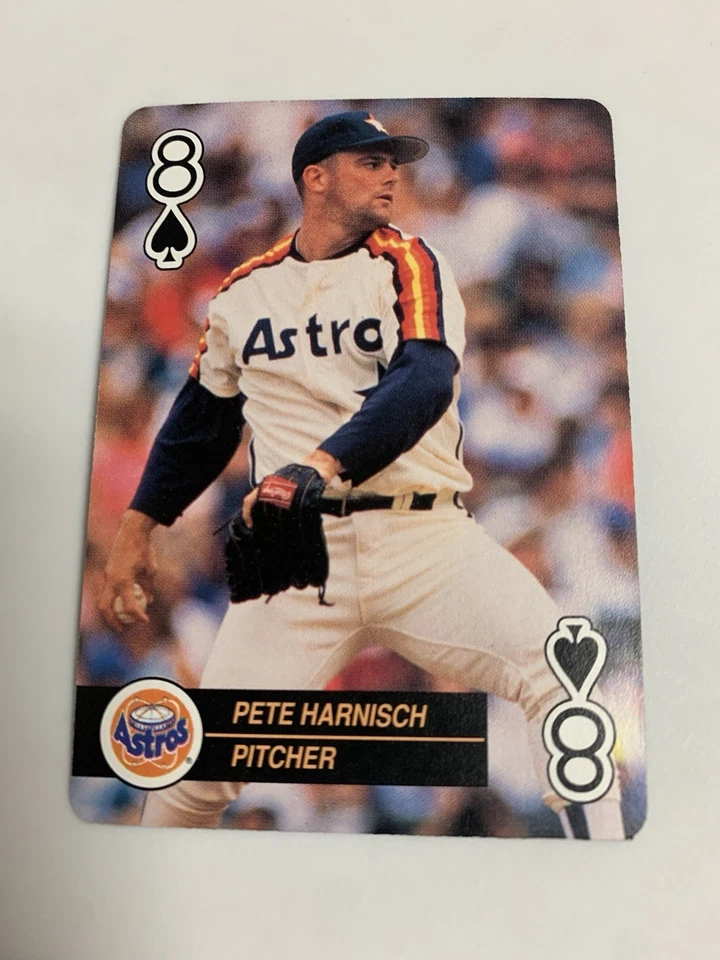 1992 Major League Aces Playing Cards Pete Harnisch Houston Astros  - Image 1 of 1