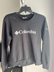 Columbia Sportswear Damen Sweatshirt Medium Schwarz Langarm Logo Rundhals - Bild 1 von 6