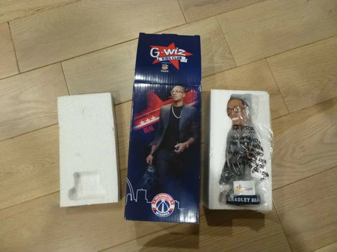 RARE Washington Wizards #3 Bradley Beal 2016/17 Season Wiz Kids Club Bobblehead Cover
