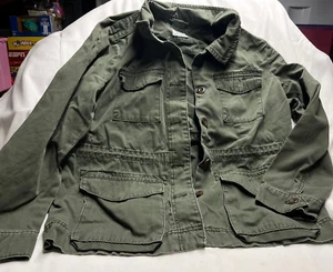 Lot 3872- Woman's OLD NAVY Olive Green Jacket- Size XL - Picture 1 of 3