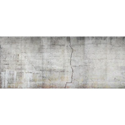 Fotomural no tejido impresión digital premium hormigón grieta piedra gris plata (22,00 €/1 m²) Foto 1 de 3