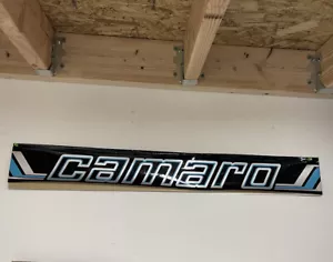 Vintage CAMARO Large Windshield Decal Rare 1980 ZZ Roc Street rod - Picture 1 of 5