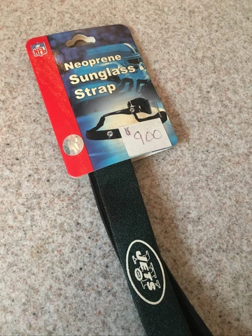 NFL New York Jets Neoprene Sunglasses Strap New Dark Green 158 Cover