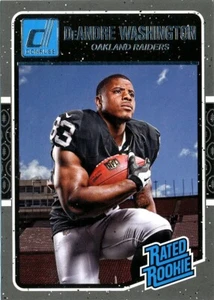 DONRUSS DeAndre Washington CHIEFS DOLPHINS RAIDERS Texas Tech RED-RAIDERS - Picture 1 of 1