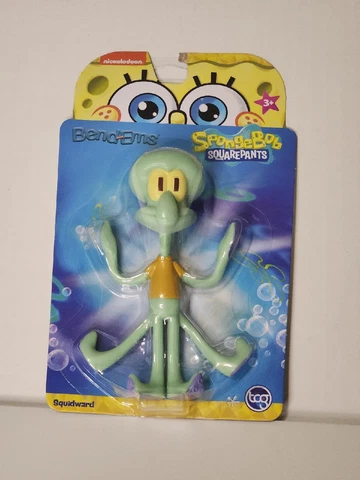 Nickelodeon SpongeBob SquarePants Squidward 5" Bendable Posable Bend Ems Figure Cover