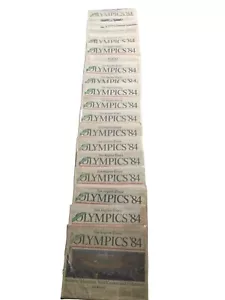 1984 Los Angeles Olympics Newspaper 16 Set Los Angeles Times Sports History - Picture 1 of 24