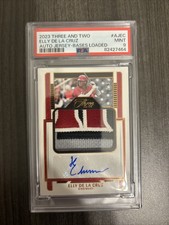 2023 Panini Three And Two Elly De La Cruz Bases Loaded Auto Patch 2/3!!