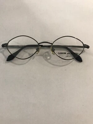 New Alain Mikli 6723 0800 Chrome Wire & White Cloud Plastic glasses Frames - Image 1 of 4