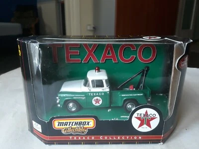 1/43 MATCHBOX COLLECTIBLES 1955 CHEVY 3100 TOW TRUCK TEXACO COLLECTION - Image 1 of 4