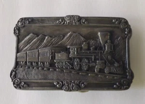 Siskiyou Buckle Co. Belt Buckle 1984 Model A-29 Vintage Railroad Train - Picture 1 of 6
