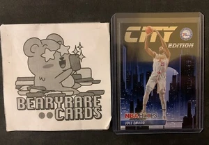 2023-24 Panini NBA Hoops Joel Embiid City Edition Einsatz #12 Philadelphia 76ers - Bild 1 von 3