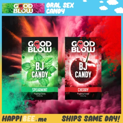Gel lubrificante sabor comestível Good Blow sexo oral doces BJ Blast Pop Rocks🍯 - Imagem 1 de 4