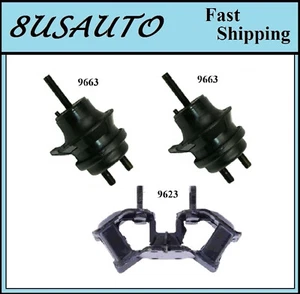 3PCS MOTOR & TRANS MOUNT FIT Lexus GS300 1998-2005, IS300 2001-2005 3.0L - Picture 1 of 4