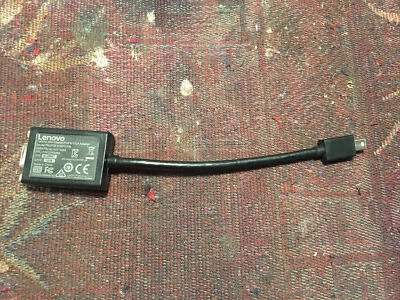 Lenovo Mini Display Port to VGA Adapter Model: PN: STM STDP3100  - Image 1 of 4