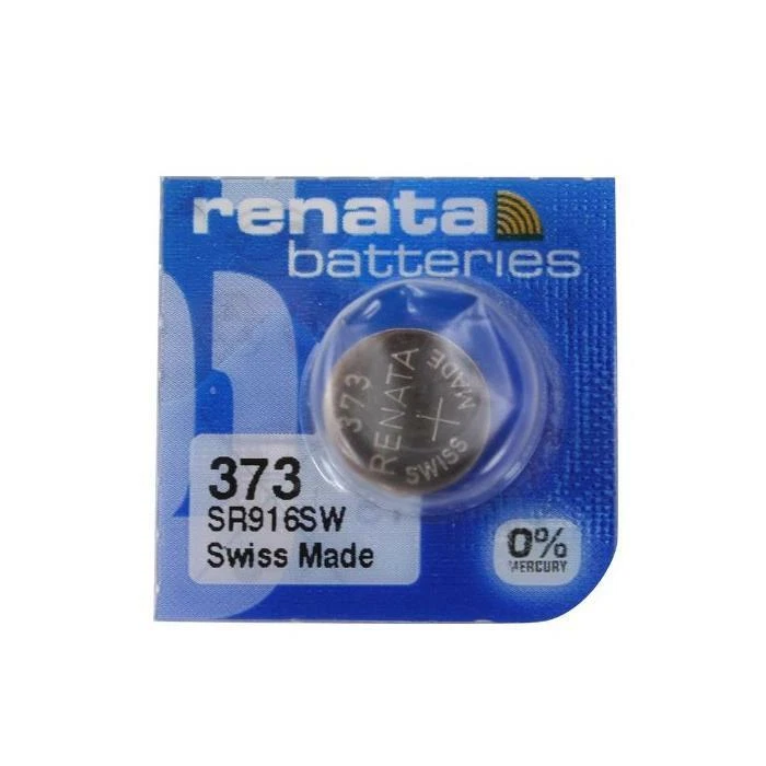 [X703241] RENATA Blister de 1 Pile bouton oxyde argent X373 SR916SW - Photo 1/1