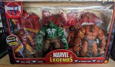 House Of M  Marvel Legends  Toybiz  Iron Man Hulk The It Inhuman Torch