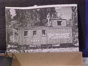 HOn3 RGS 0404 Long Caboose Kit, (D&RGW also) narrow gauge, MRGS KIT# 400 . - Picture 1 of 9