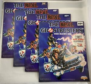 4x THE REAL GHOSTBUSTERS Sticker Album PRICE VARIATIONS .39 .49 Diamond Decoders