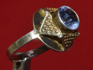 ⭐ L@@k RARO MODELO AÑOS 60 DE COLECCIÓN ANILLO UCRANIA RUSO PLATA ESTERLINA 875 joyería antigua - Imagen 1 de 12