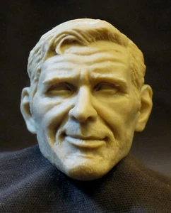 CMD-147 HARRISON FORD INDIANA JONES RESIN HEAD SCULPT Action figures 1/6 Scale - Picture 1 of 3