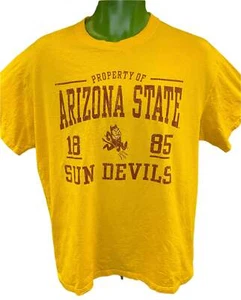 NCAA Arizona State Sun Devils 100% Cotton T-Shirt Men's Large - Picture 1 of 3