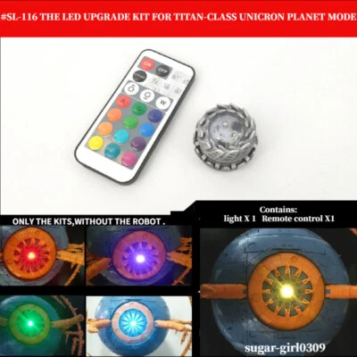 For Titan-Class Unicron Planet Mode LED Upgrade Kit  Shockwave Lab SL-116 New - Image 1 of 4