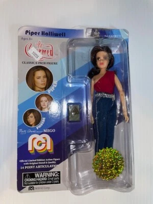 Figura muñeca Charmed Piper Halliwell Mego 8 pulgadas 2018 edición limitada 5288/10000 Foto 1 de 2