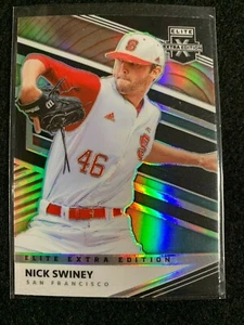 2020 Elite Extra Edition Chrome Prizm Nick Swiney #67 San Francisco Giants🔥⚾️ - Picture 1 of 2