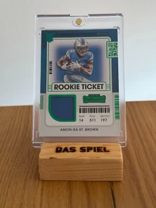 Amon-Ra St. Brown 2021 Panini Contenders Rookie Ticket - Membran Karte - Bild 1 von 2