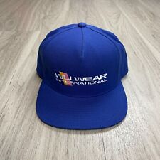Vintage Wu Tang Clan Hat Blue Wu Wear Rap Hip Hop Snapback Cap Music