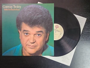 Conway Twitty - Fallin' For You For Years LP, Warner Brothers , 1986, 25408-1 - Picture 1 of 7