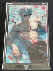 🔥 Gojo Jujutsu Kaisen Anime 3D Lenticolare Grande Carta Regalo da Collezione - Foto 1 di 1