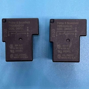 1 Pair 5-Feets Power Relay For Tyco T90S5D42-24 T9AS5D12-24 24VDC 20A 240VAC - Picture 1 of 4
