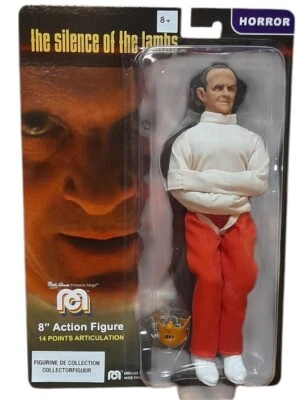 MEGO TOYS Actionfigur Hannibal Lecter 20cm Das Schweigen der Lämmer Film Mego 62788 NEU