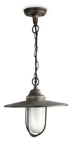 Philips MyGarden Pasture Outdoor Light, Includes 1 x 53W E27 Bulb - Rustic Brown - Picture 1 of 4