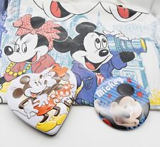 Disney Vintage Geschenkset 🦊 Bettbezug Dose Mickey & Minnie Maus Button