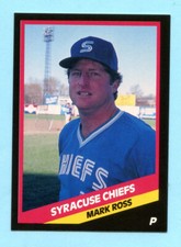1988 CMC - Chiefs Inter. League -  Syracuse Chiefs -Mark Ross- Box 198