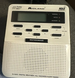 Midland Wetterwarnradio WR-100 RADIO NOAA & öffentliche Warnungen STURMRADIO - Bild 1 von 3
